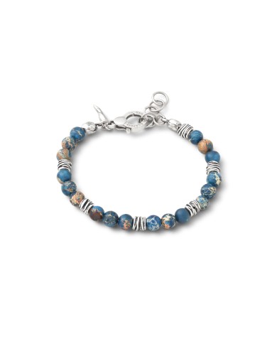 Bracciale tango agata azzurra